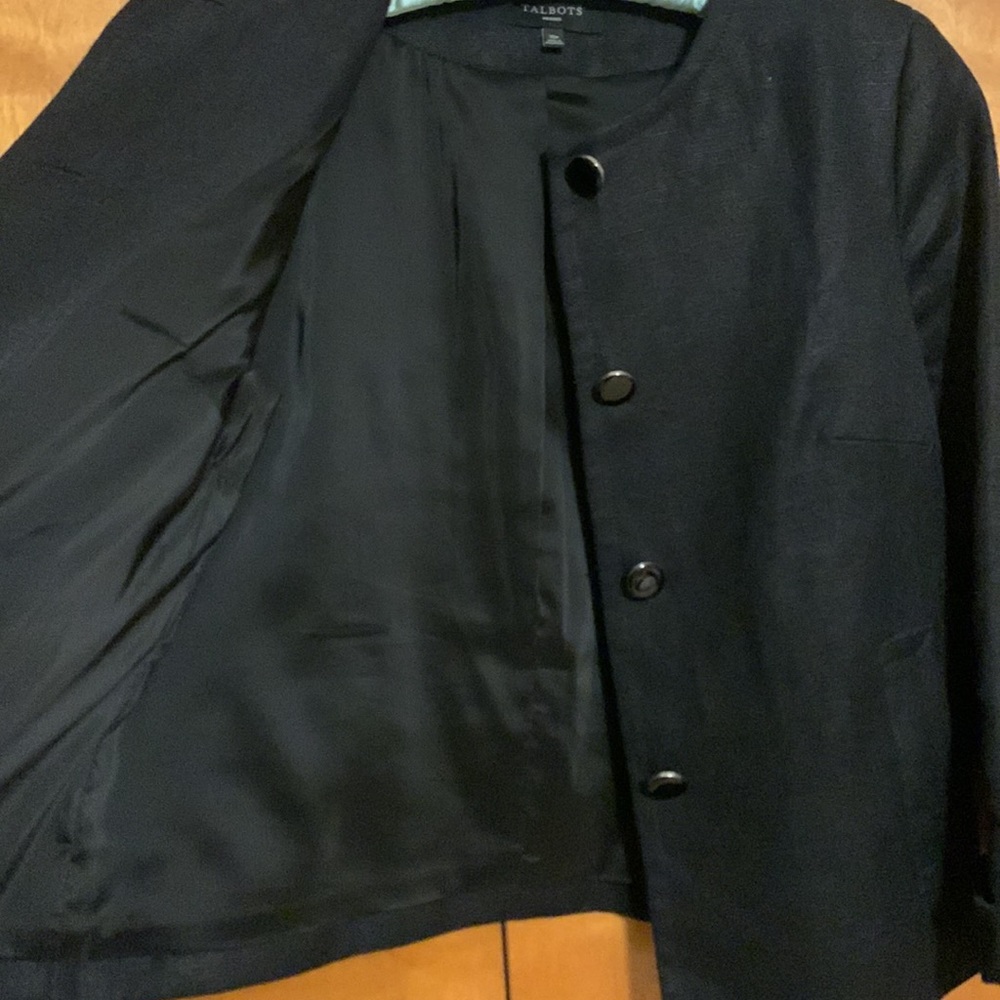 Talbots Black Jacket - image 6